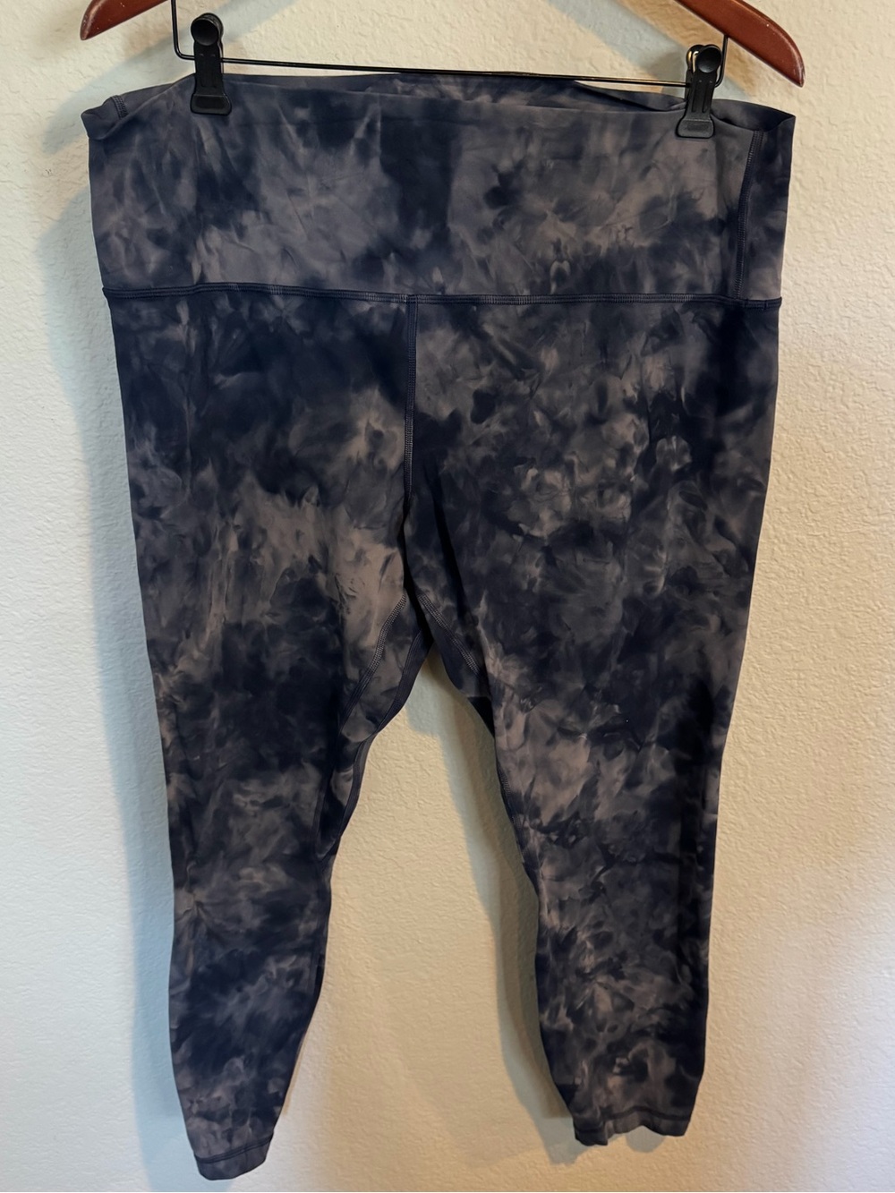 Lululemon Align High-Rise Leggings Diamond Dye Graphite Grey Plus Size 18
